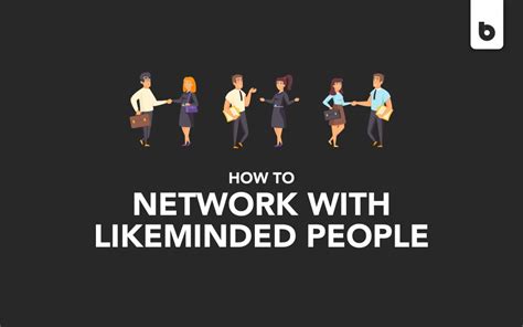 Networking with Like-Minded Individuals